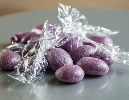 Pétale acidulé - bonbon violette